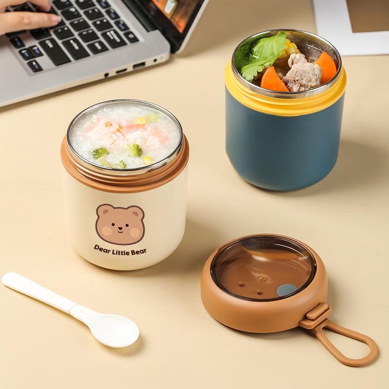 RuHan Portable Insulated Stainless Steel Soup Cup Lunch Box