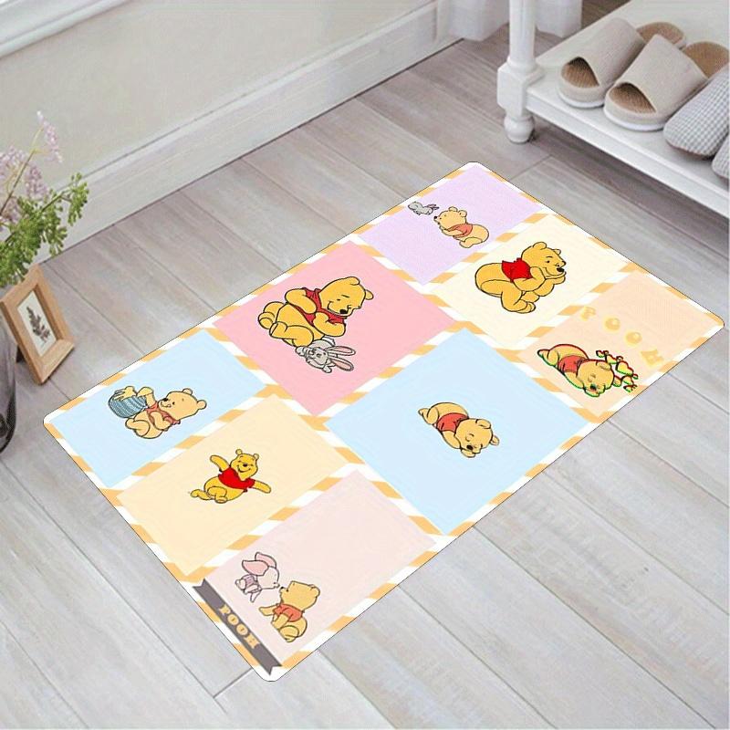 

1pc Winnie Pattern Area Rug Soft Flannel Floor Mat for Living Room, Bedroom and Carpet, Sofa Coffee Table Floor Mat, Machine Washable 60cm by 90cm