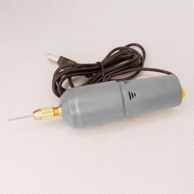 Mini-Perlen-Nagel-Locher Kleber Schmucköffnung USB-Mini-Elektrobohrer 5V Elektrische Poliermaschine zum Bohren