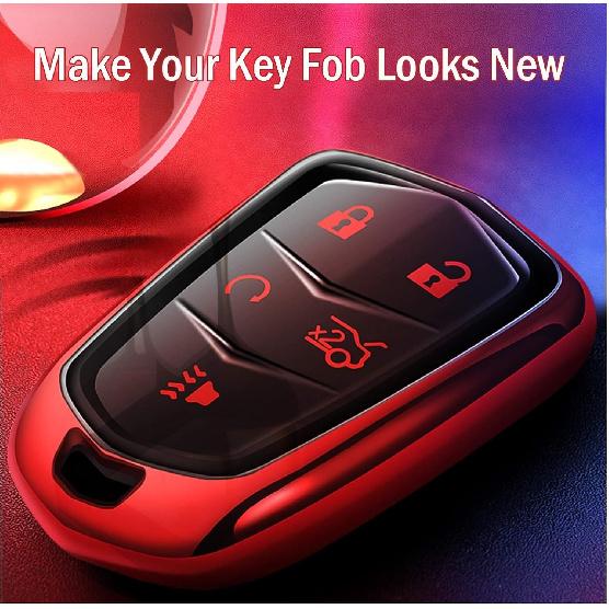 Key Fob Cover for Cadillac