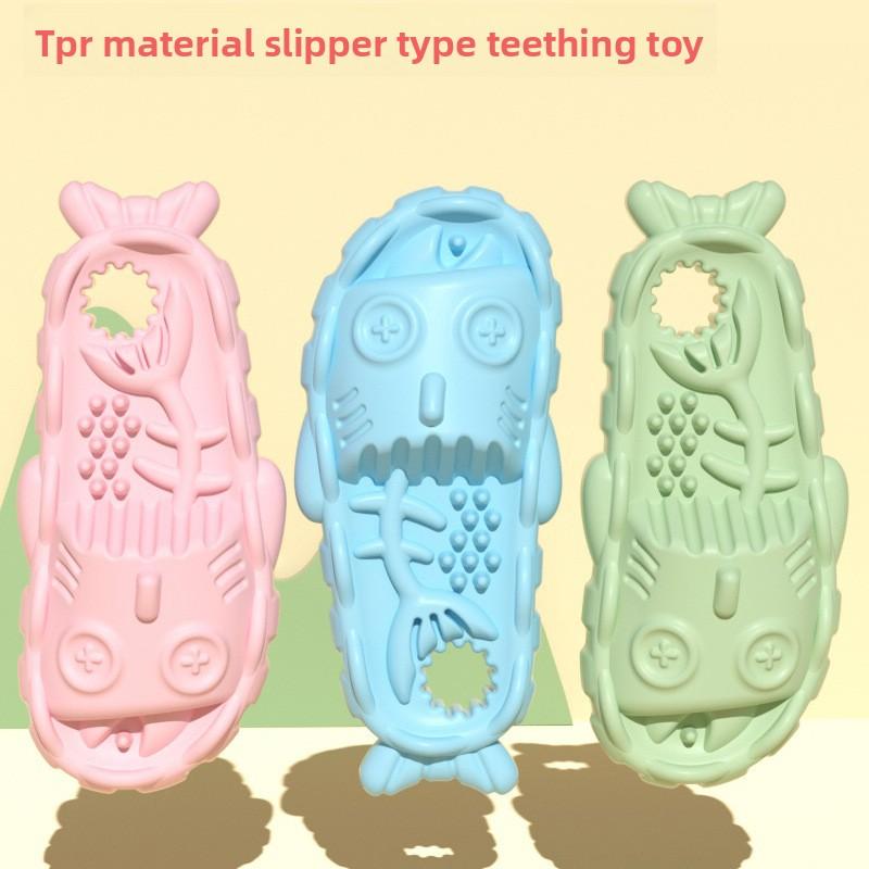 Nowa zabawka dla zwierząt domowych Kreatywna zabawka dla psa w kształcie kapcia, Samozabawna, Gryzienie, Nuda, Gryzak i zabawka do ząbkowania