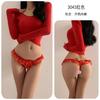 Sex Underwear Sexy Temptation Free T-pants Thong Open Crotch Sex Panties Women's Bed Passion