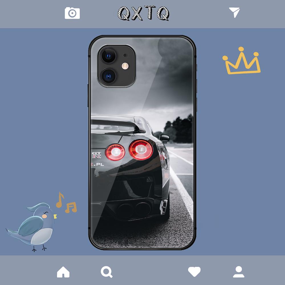 GTR Japan Fshion Sports Car Case For iPhone Samsung Galaxy Redmi Note S 17 16 15 14 13 20 24 25 54 Pro Max Ultra Fe Tempered Glass Cover