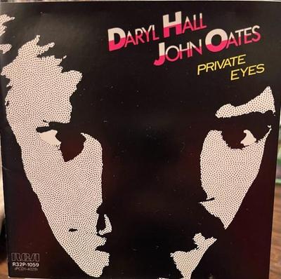 CD DARYL HALL  JOHN OATES  Private Eyes R32P1059 RCA 1986 Japan Rock Used