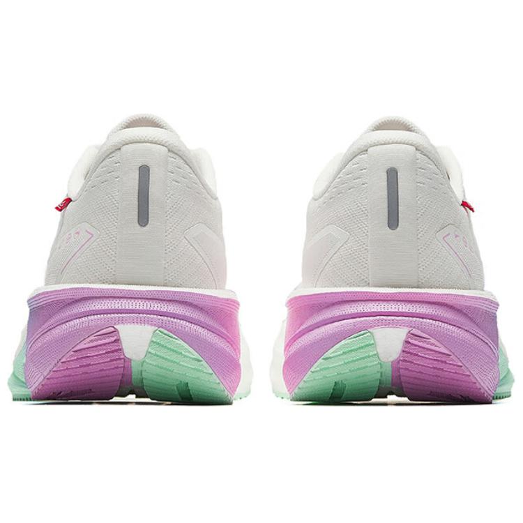 Anta Champion 3SE Comfortable Versatile Shock Absorbing Durable Rebound Low Top Casual Running Shoes Women Sneaker White Purple Green 122515532-6