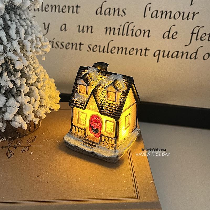 Luminous Snow House Night Light - Christmas Gift & Home Decoration.