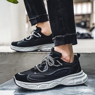 Graue Herren Sportschuhe Low-Top Mesh-Obermaterial Preis ohne Leder Walking Basketball Trends 2025 Outdoor Fitnessstudio Herren Casual Sneaker