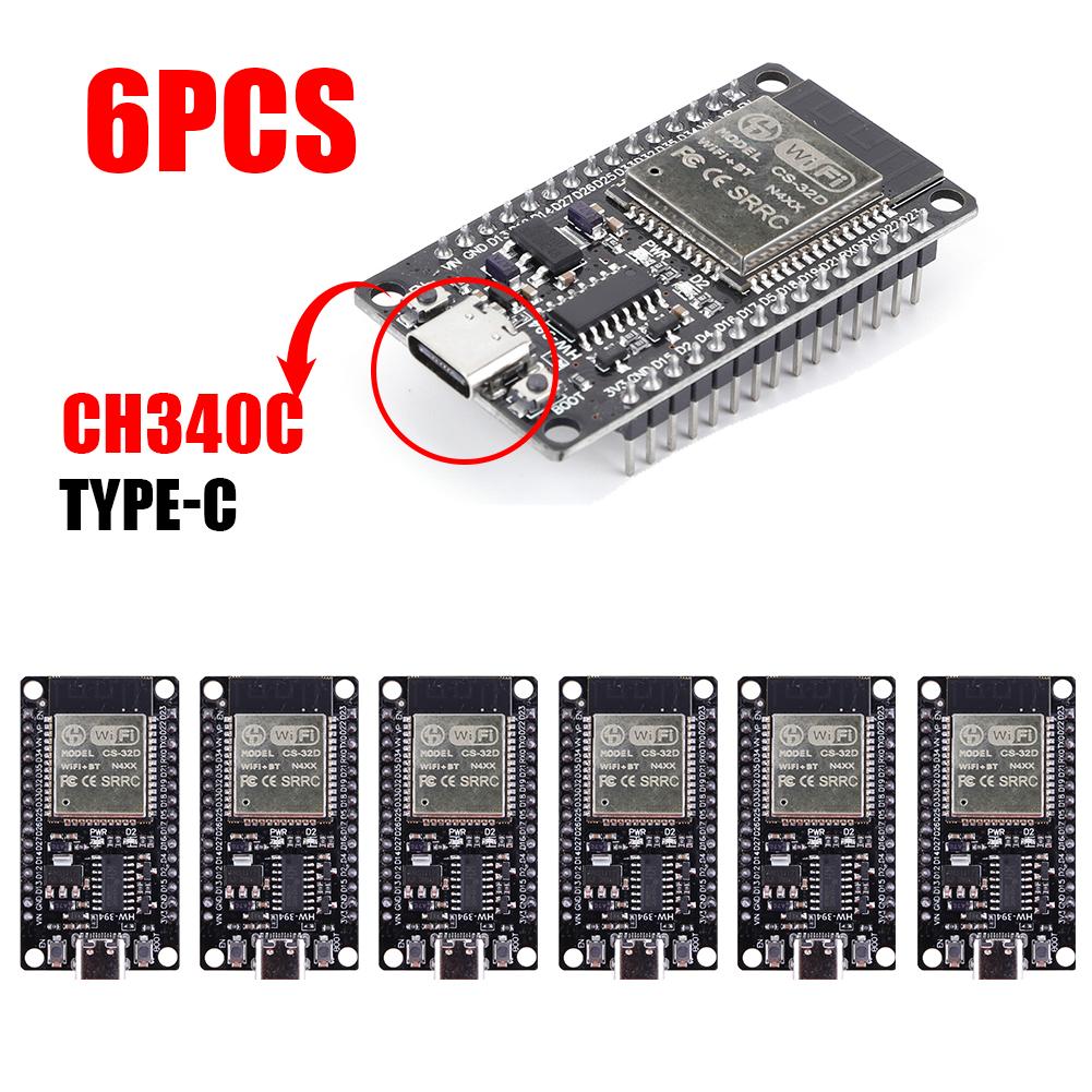 ESP32 -32 Entwicklungsboard TYP-C CH340C/ USB CP2102 WiFi+Bluetooth Ultra-Niedriger Stromverbrauch Dual-Core Drahtlosmodul