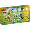 LEGO Creator Cute Dogs 31137 Building Blocks Toy for Kids Ages 7 and Up