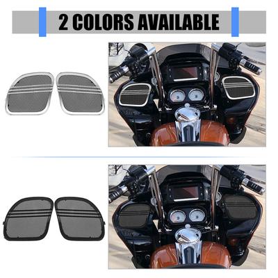 Kryt mřížky reproduktoru motocyklu Lišta Síťovina Tri-Line Černá Pro Harley Touring Road Glide Limited FLTRK Special FLTRXS 2015-UP