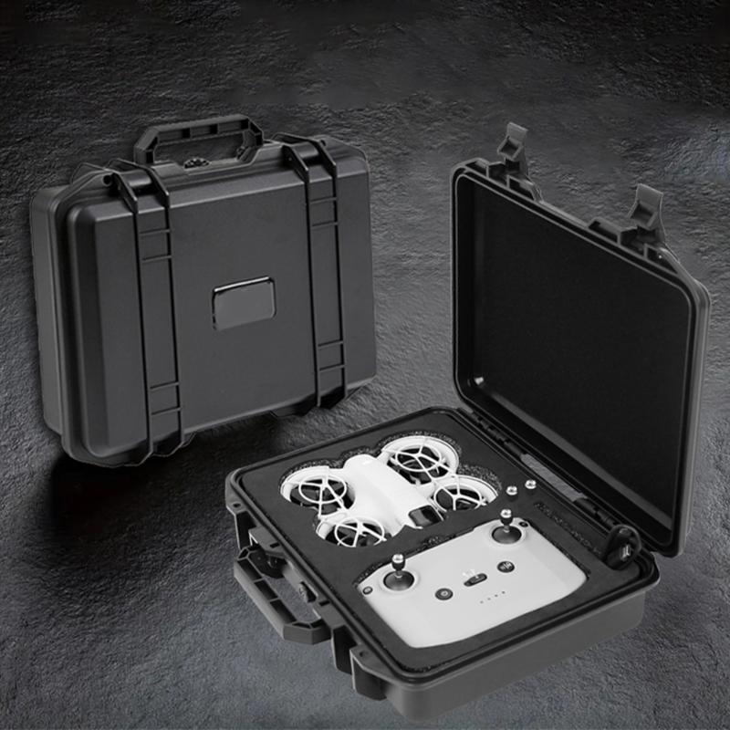 Waterproof and Dustproof Protective Case for Drones, Impact Resistant Material with Customized Compartments