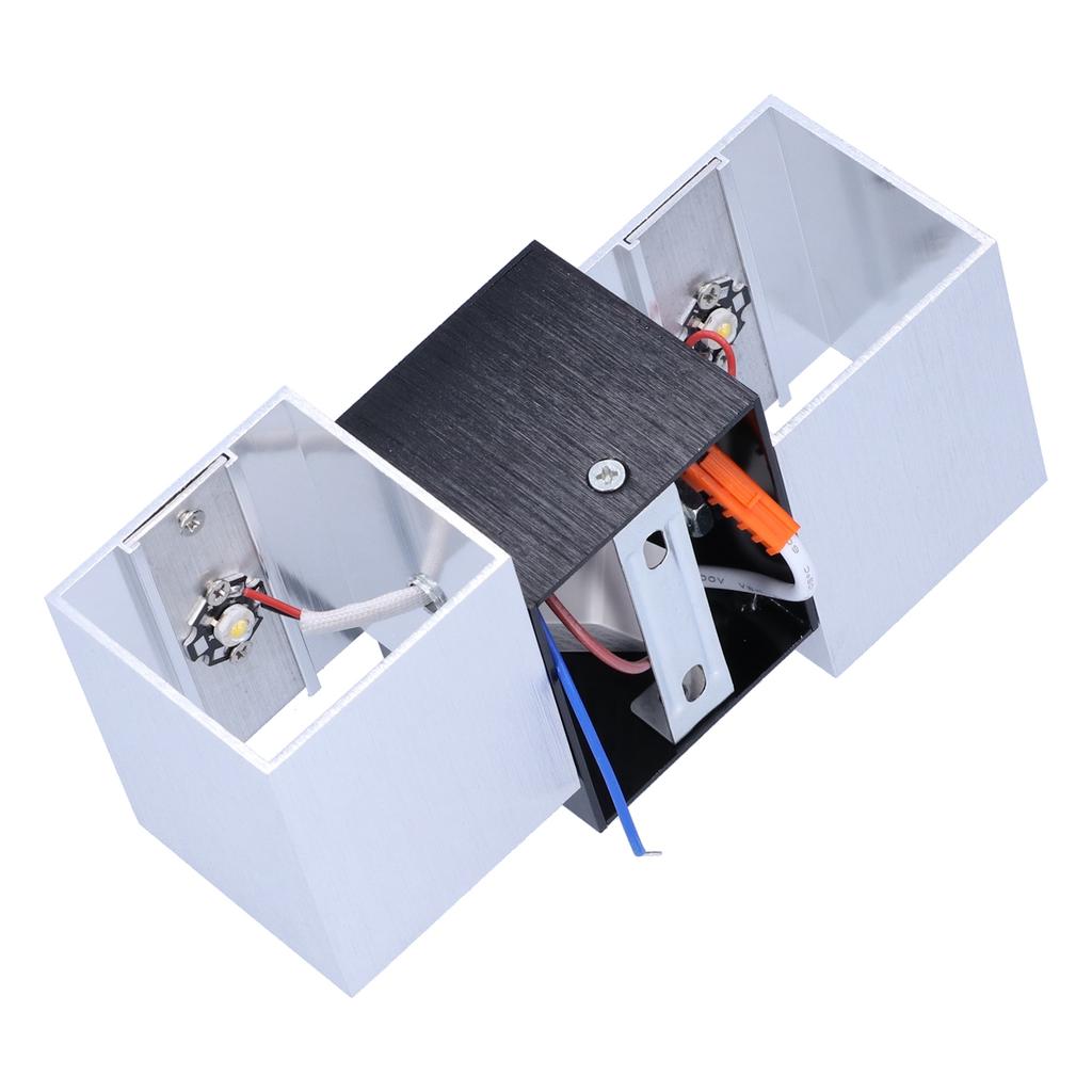 LED Wandleuchte Aluminium 6W Lampe für Schlafzimmer Treppen Flur KTV Hotel 85-265V Warmweiß