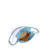 Early Spring Solid Color Leather Geometric Bag Mini Shoulder Bag Crossbody Small Square Bag Exquisite Cloud Bag