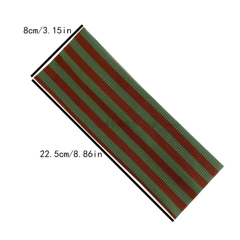 Unisex Fashion Striped Headband Comfortable Versatile Hair Accessory for Yoga and Sports