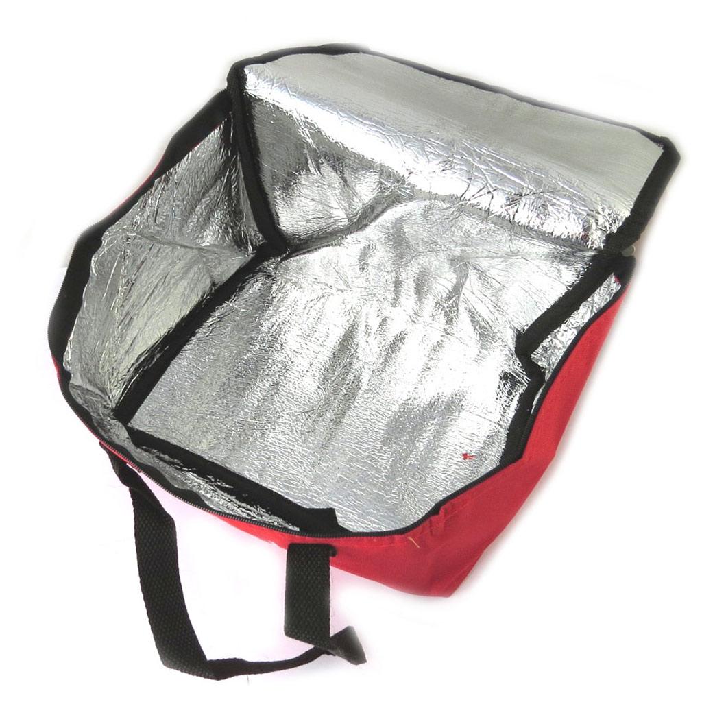 Les Trésors De Lily [N5143] - Sac repas isotherme 'Coloriage' rouge (Menu du jour) - 24x18. 5x14 cm