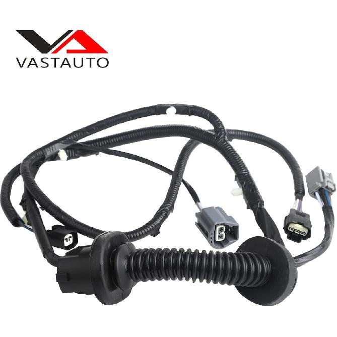 Rear Passenger RH Side Door Jumper Wire Harness Assembly Fits for 2009-2014 Ford F150 Crew Cab Replaces# AL3T-14632-DD, 9L3T-14632-JCA