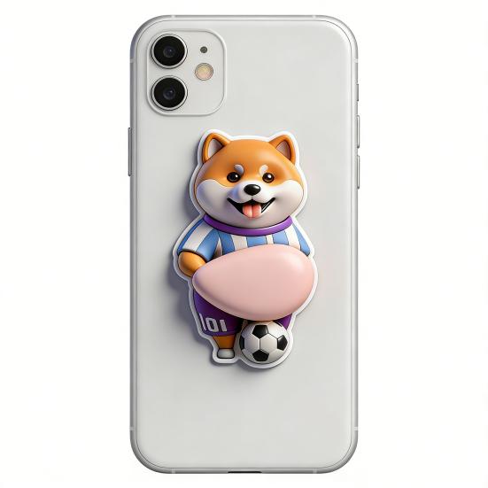 Stress Relief Toy High Viscosity Adhesive No Trace Removal Dual-Purpose Pinch Squeeze Anti-Collision Sticker Silicone