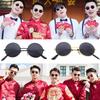 Black Mirror Funny Groomsmen Sunglasses for Weddings