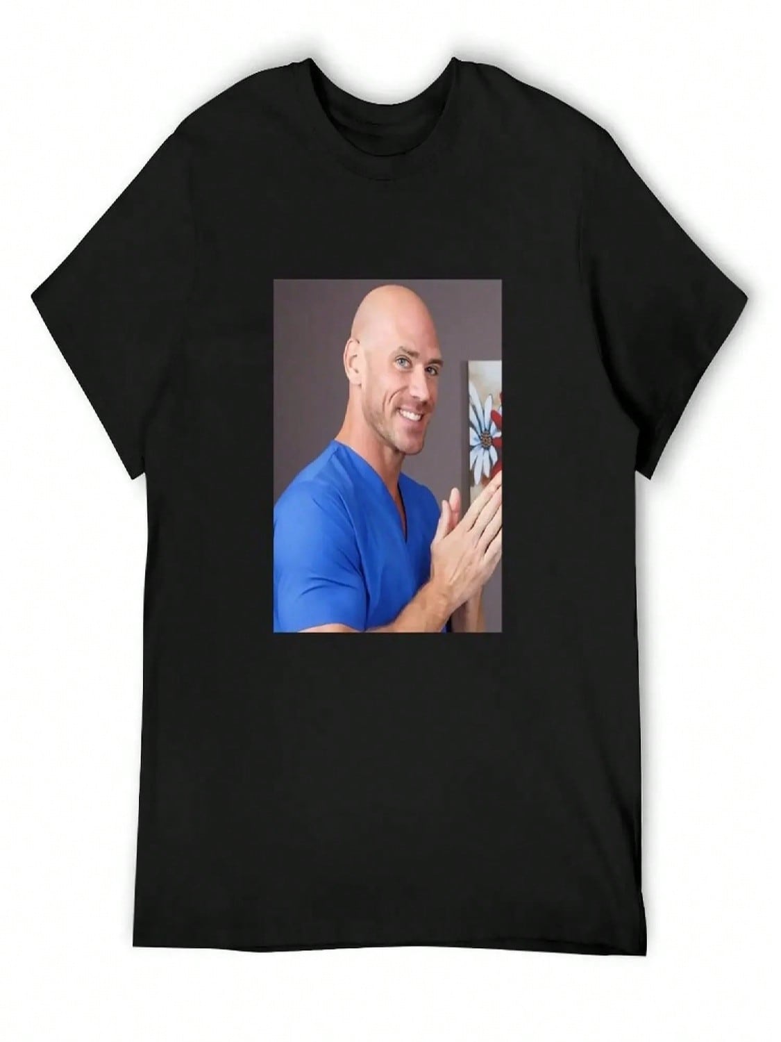 Johnny Sins Is Thinking About That  T-Shirt Anime T Shirts Cheap Stuff Men Clothes S разноцветный