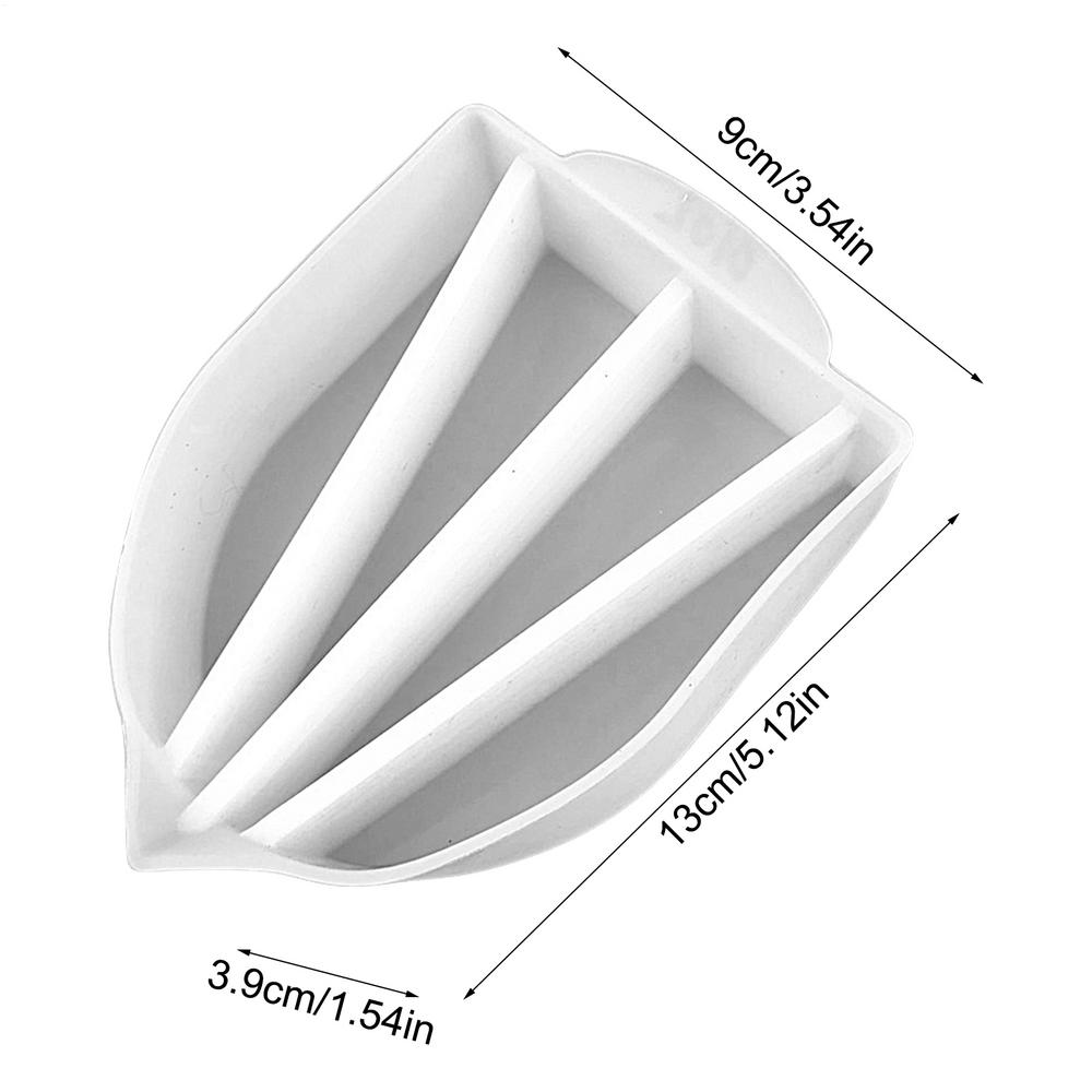 Split Cups For Paint Pouring Silicone Mixing Cups With 4 Channels Reusable Pour Painting Supplies For Creative Project Resin Art