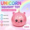 2026 Pão de Bao Unicórnio da Moda Squishy Aperta Fidget Sensorial Não Grudento Anti Estresse Novidade Pegadinha Presente Lembrancinha de Festa Acessório de Mesa