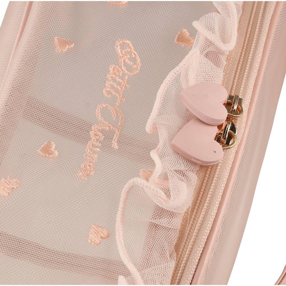 Zipper Mesh Coin Purse Cosmetic Case Mesh Storage Bag Mesh Zipper Bag Mesh Cosmetic Bag Lady