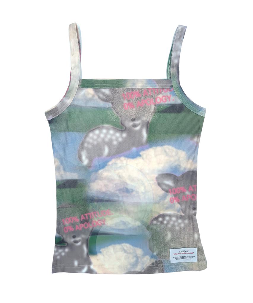 Soipeuyukaen Drawing Full Print Sleeveless