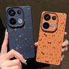 Kirsch-Bowknot-Print TPU-Hülle aus weichem Leder mit Textur für Xiaomi 13T Pro Poco X6 Redmi Note 14 13 Pro 12 11 Schlanke, stoßfeste, matte Schutzhülle