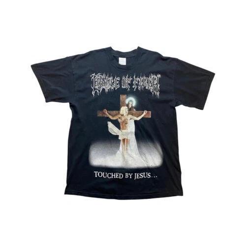 Cradle Of Filth Touched By Jesus 100% Cotton T-shirt Mens Tees Top 2XL