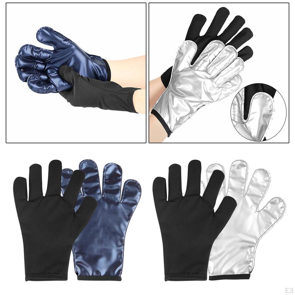 Reusable And Non-slip Sauna Gloves, Ideal for Training, Perspiration, Screen Use, Exercise, Spa,