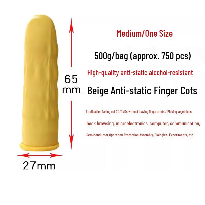 Miaojiayi Anti-slip Disposable Latex Finger Cots