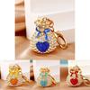 Sparkling Diamond Lucky Bag Car Keychain Wholesale Metal Keyring For Women