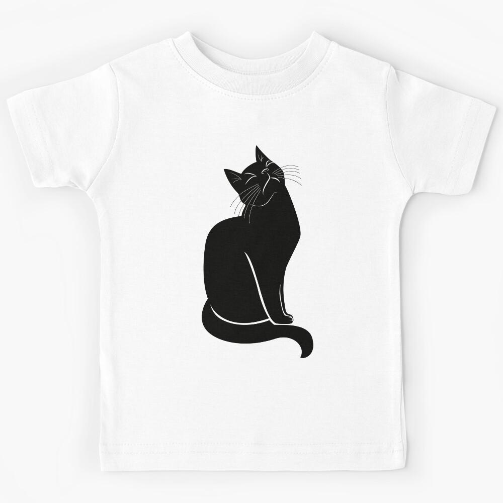 Another Black Cat Kids T-Shirt 130