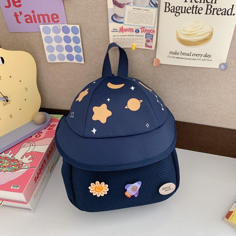 

2025 Kids Cute Cartoon Fruit Backpack for Kindergarten Boys and Girls синій