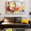 Abstract Watercolor Flower Oil Painting Print On Canvas Modern Wall Art Flower Picture For Living Room Wall Poster Cuadros Decor No Frame