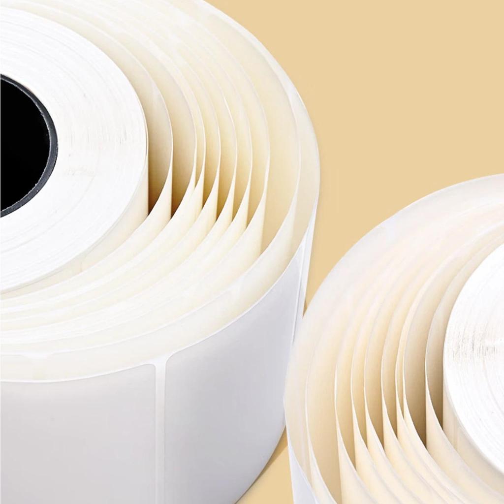 NVV 50mm*70mm*500 Sheets Triple-Protection Thermal Label Printing Paper Electronic Shipping Label Self-Adhesive Cargo Material Barcode Paper
