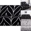 Stilvoller und strapazierfähiger elastischer Überwurf für 1/2/3/4-Sitzer-Sofas in Schwarz und Rot