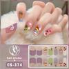 CS No-bake Gel Nail Polish Film Waterproof Full Sticker Chinese Style Panda Manicure Sticker Nail Sticker