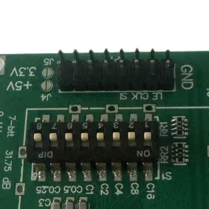 Digital RF Attenuator Module 6Ghz Programmable Module Attenuation Value Stepping 0.5DB Organic Light Emitting