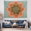 Vibrant Mandala Pattern Tapestry Artistic Bohemian Decor