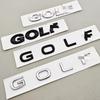 3D ABS Logo G-O-L-F Emblem Letters Badge Car Rear Trunk Sticker For G-ol-f 4 5 6 7 8 MK4 MK5 MK6 MK7 MK8 Accessories