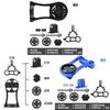 Cat Eye Bike Light Holder Cnc Aluminum Alloy Mount For Cycling Safety And Navigation