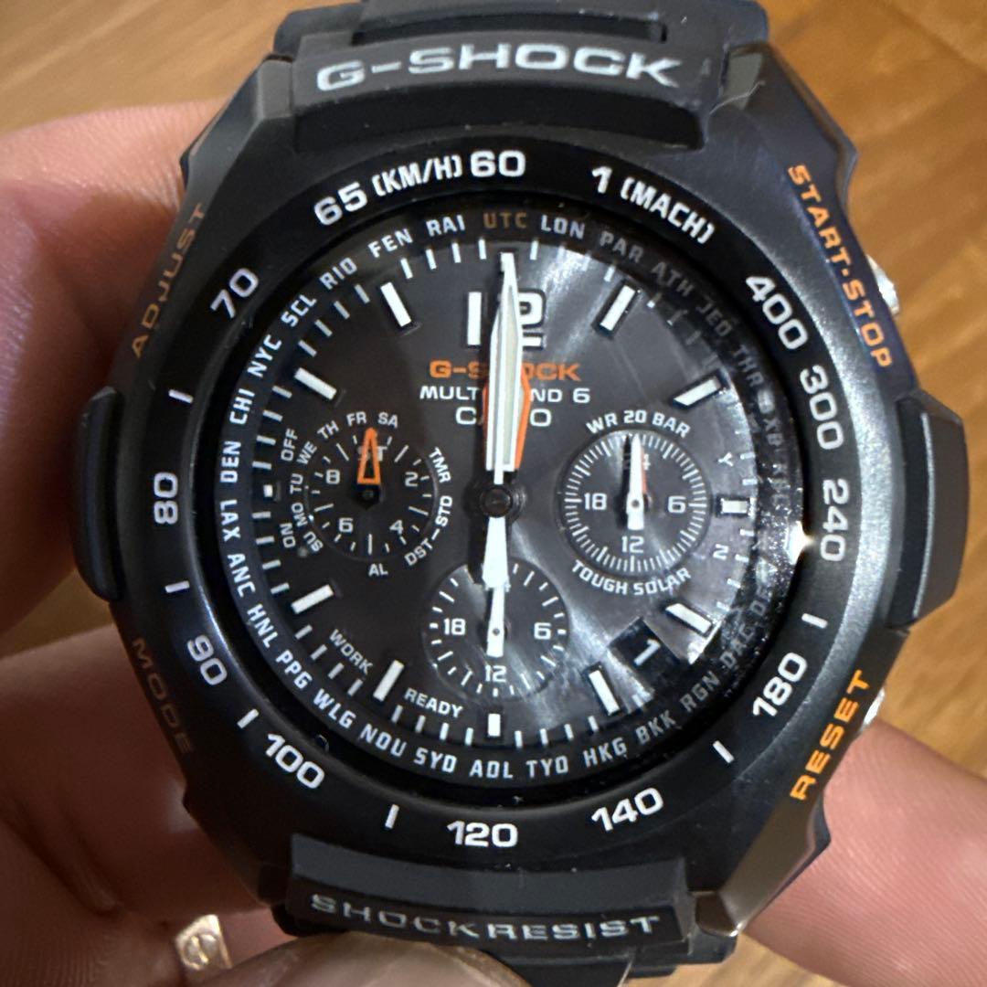 Used CASIO G-SHOCK MULTIBAND operation has not been confirmed!