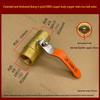 Copper Ball Valve DN15, DN20, DN25, DN32 Radiator Tap Switch