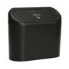 Black Car Trash Can Garbage Bin Bag Organizer Storage Box Universal Waterproof