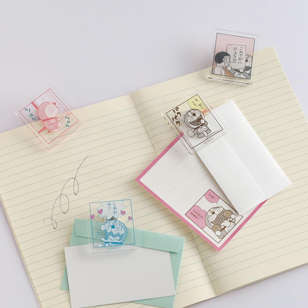 Grüner Blitz Doraemon Acryl-Clip Gelb DG-346