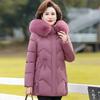 Autumn and Winter New Middle-aged and Elderly Cotton-padded Clothes Large-size Mother-padded Jackets Winter Hooded Jackets