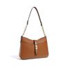 Leather Underarm Bag, Simple and Versatile for Commuting, High-quality Leather Single-shoulder Crossbody Bag, Spring Style Chain Bag
