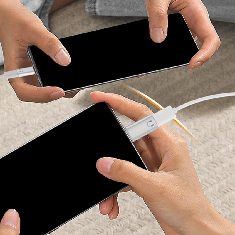 Durability  To USB C Adapter  Female To USB C Male Adapter Compatible for Phone 15/16 Plugs and Play