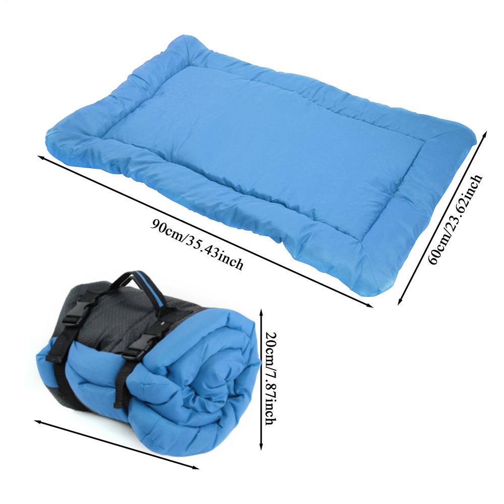Dog Bed Portable Camping Travel Dogs Beds Mat With Waterproof Washable Portable Design For Travel Camping Indoor Outdoor